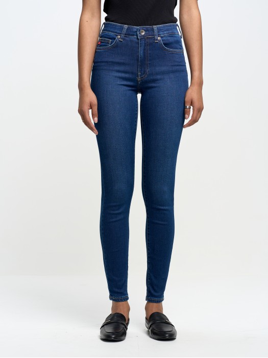 Dámske nohavice push up jeans MELINDA HIGH WAIST 658